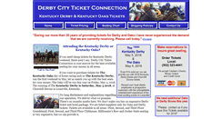 Desktop Screenshot of kyderbytickets.com
